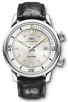 IWC Aquatimer Dive Chrono Silver Automatic Steel Watch