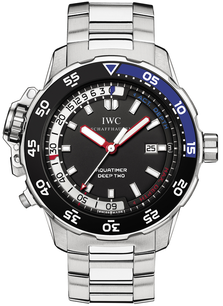IWC Aquatimer Diver 35mm Swiss Automatic Black Submersible Watch