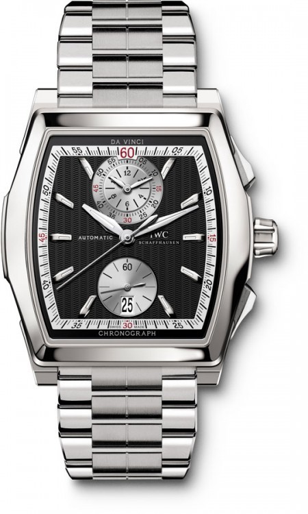 IWC Da Vinci IW376414: Precision Crafted Chronograph Automatic Watch - Elegant Silver Bezel