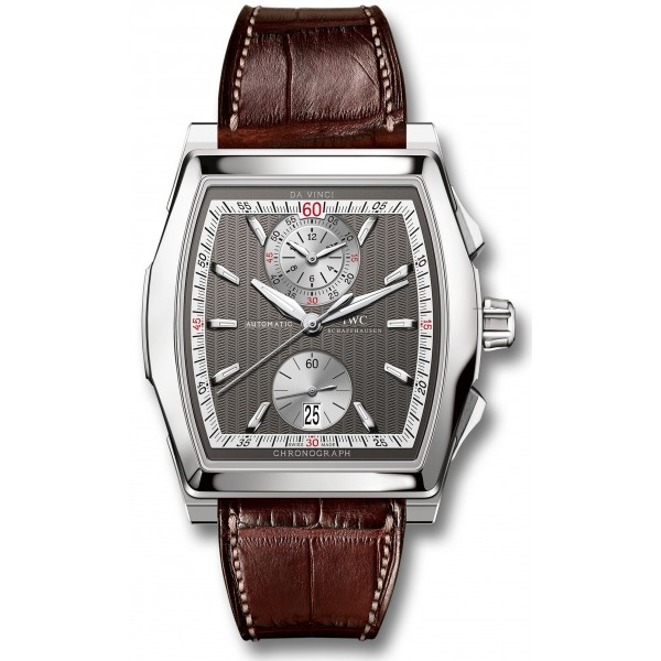 IWC Da Vinci IW376417 Clone - Swiss Automatic - Stainless Steel Case - Jet Black Face - 41mm Water-Resistant Watch