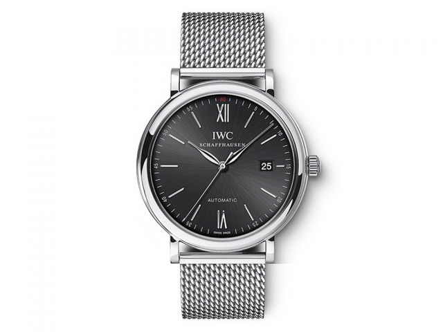 IWC Portofino IW356508 Swiss Automatic Black Dial Steel 30M Water Resistant Replica Watch