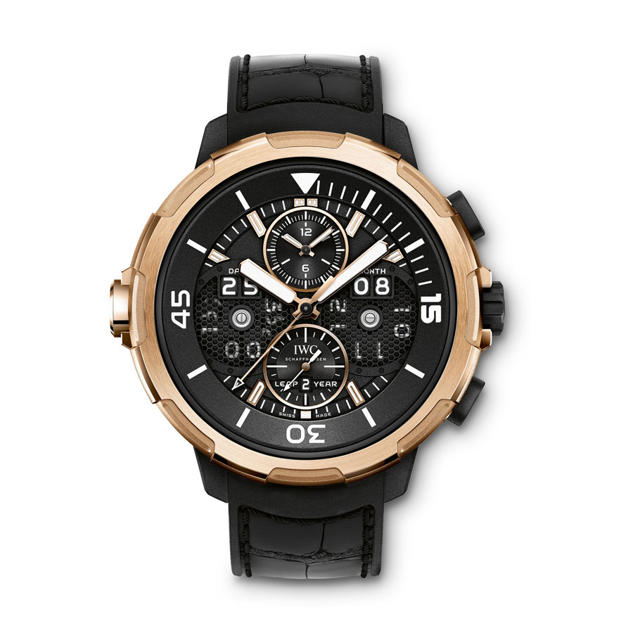 IWC Automatic Watch - Timeless Elegance 379401 Blue Sunray Dial