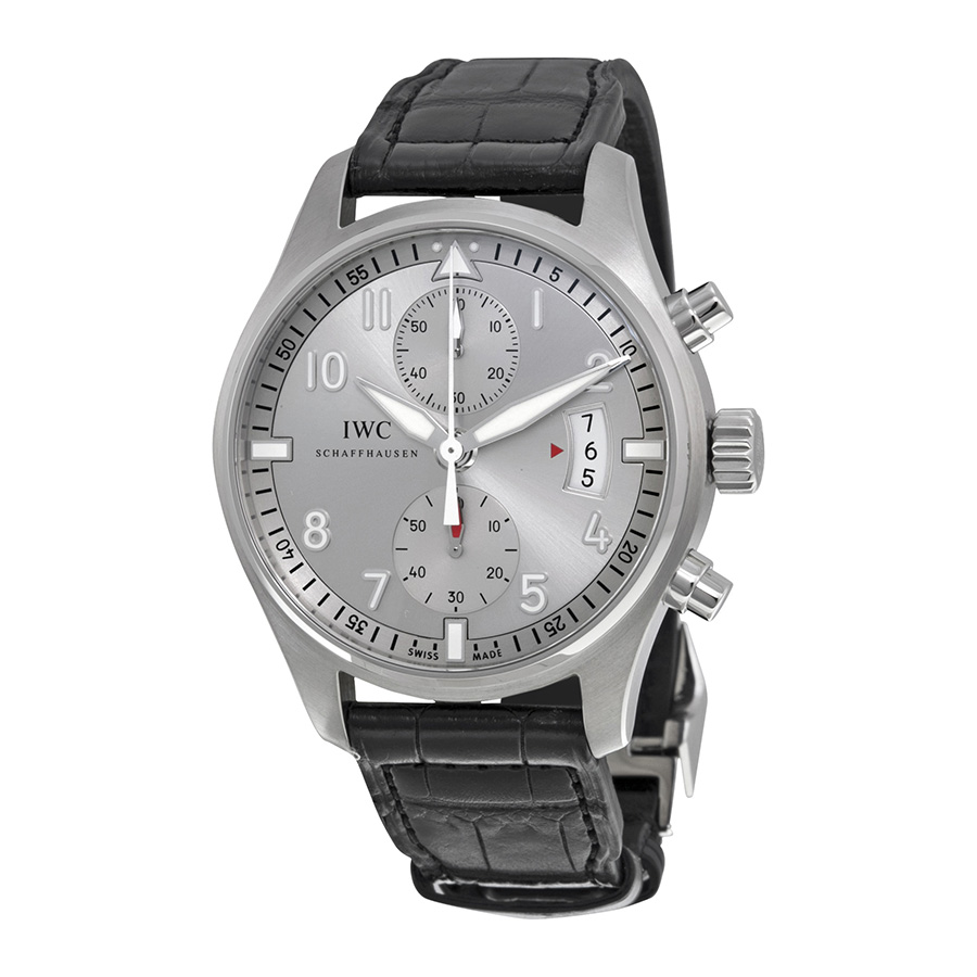 IWC IW387809 Swiss Clone Automatic Chronograph Silver Watch