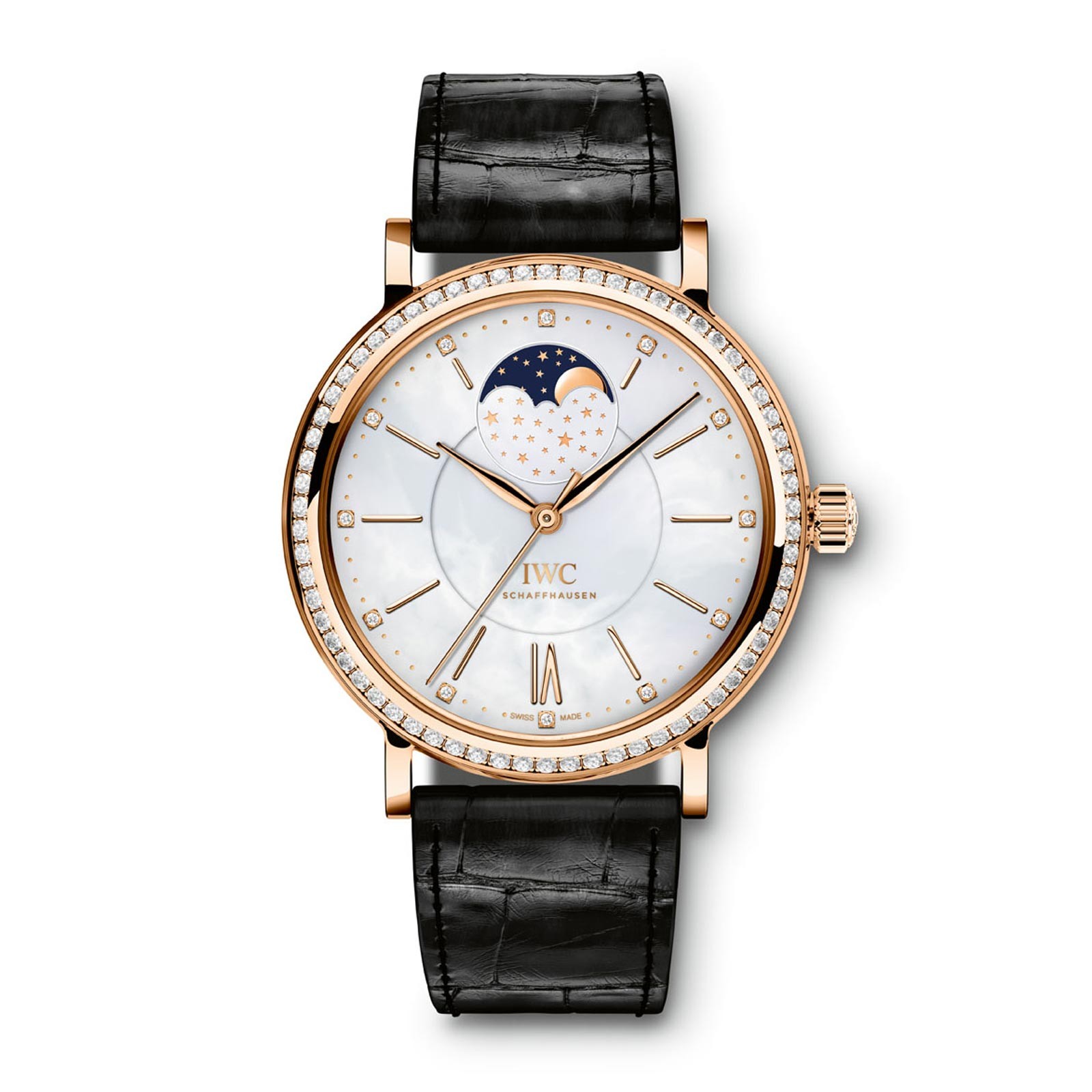 IWC IW459002 Pearl Timepiece - White Mother of Pearl Automatic Watch