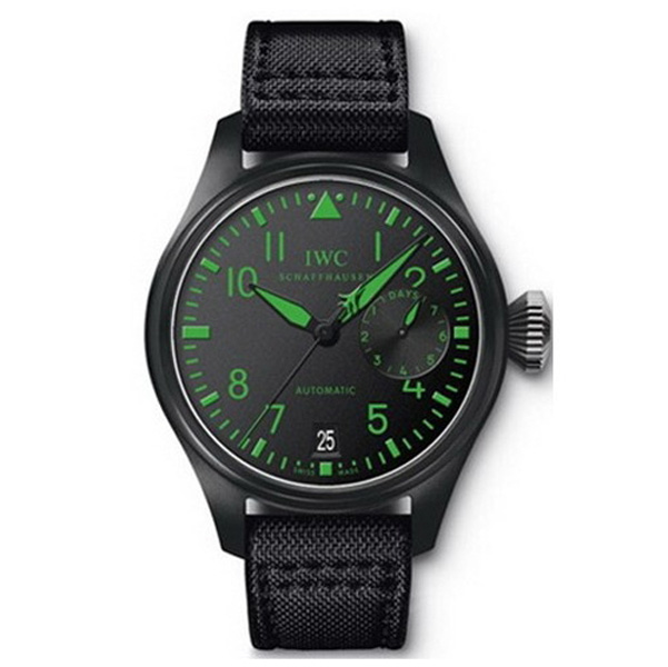 IWC Vintage Pilot Automatic Flight Watch - 45mm Silver Case Black Chronograph