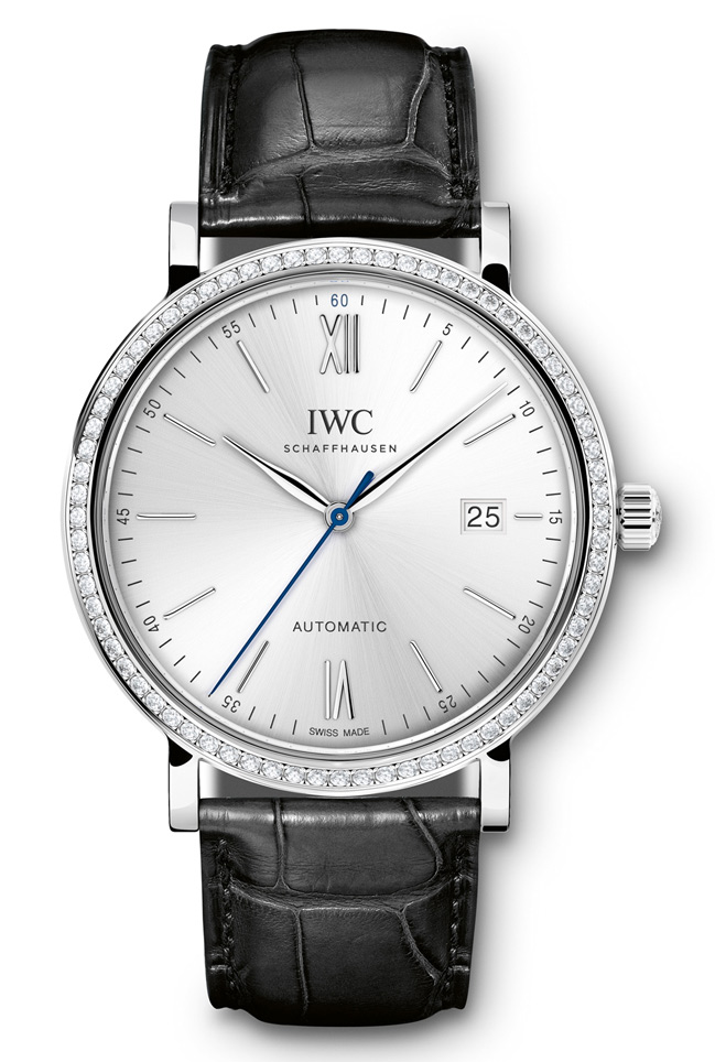 IWC Portofino Swiss Automatic Black Submarine Diver Watch