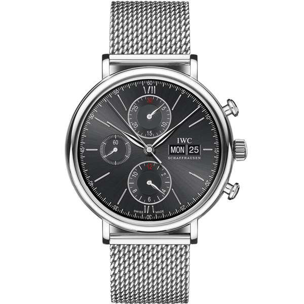 IWC Portofino IW391012 Black Chronograph Imitation Watch