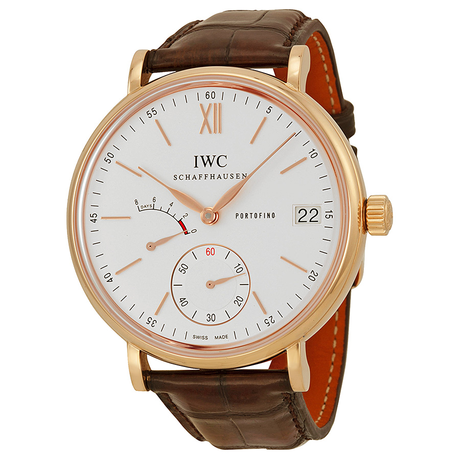 IWC Portofino Swiss Clone Automatic Watch - 41mm Stainless Steel Silver Face Water-Resistant