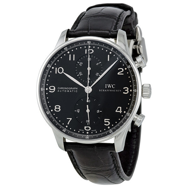 IWC Portuguese IW371447 Swiss Clone Masterpiece Automatic Black Face Watch