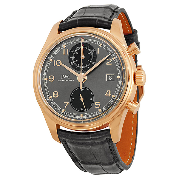 IWC Portuguese 18K Rose Gold Automatic 40mm Classic Diver Watch
