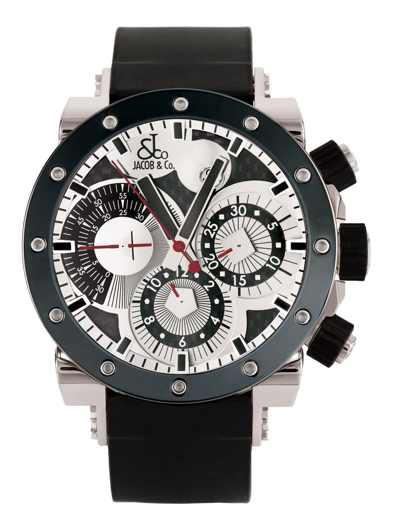 Jacob & Co. Epic II Clone Masterpiece Automatic 18K Gold Chronograph Watch