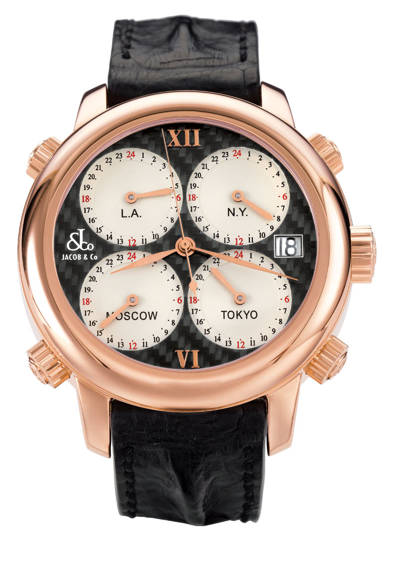 Jacob & Co. Time Zone Masterpiece 24-Hour World Tour Watch