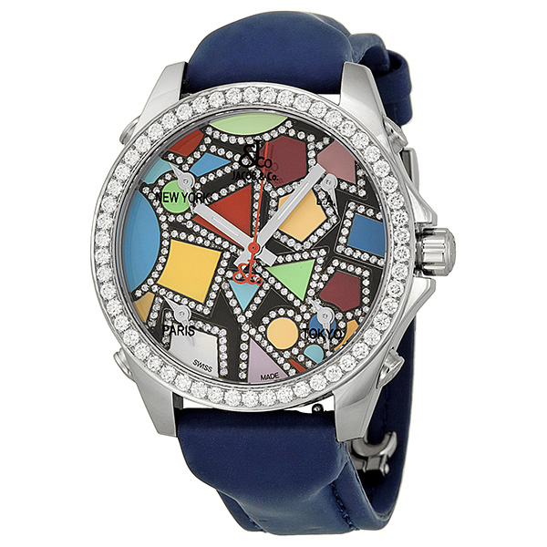 Jacob & Co. Masterpiece 5-Zone JC113DA Chrono Watch - Automatic, Titanium Case, Jet Black Face