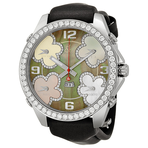 Jacob & Co. World Time Masterpiece Swiss Crafted Steel Watch