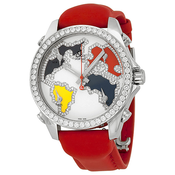 Jacob & Co. Swiss Masterpiece JCM126 Dual-Timezone Tourbillon Showcase Watch