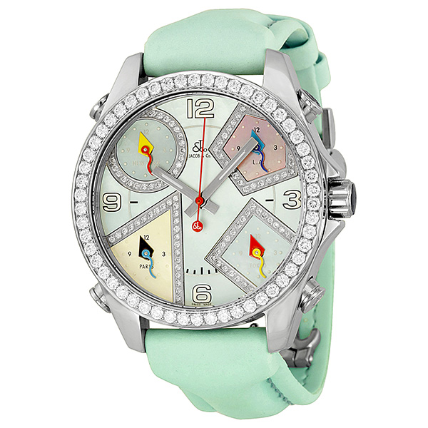 Jacob & Co. Master Timepiece Stainless Steel 5 Zones Watch - Automatic Movement