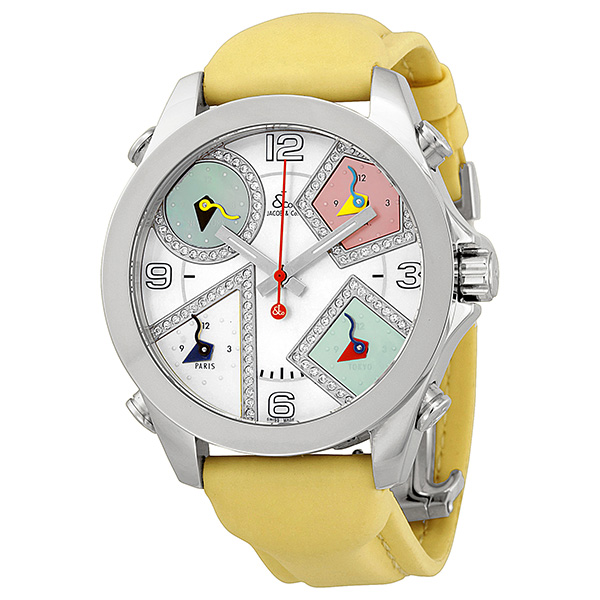 Jacob & Co. Global Timepiece JCM24DA Stainless Steel自动机械腕表