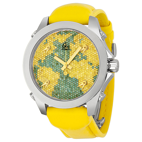 Jacob & Co. JCM47YB Masterpiece - Quartz Chronograph - World Time complication Watch