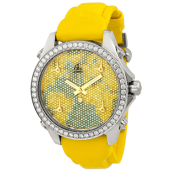 Jacob & Co. Five-Time Zone Masterpiece Steel Case Black Dial Watch