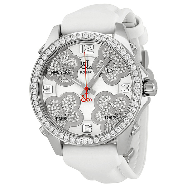 Jacob & Co. JCMATH12 Clone - Stainless Steel Chronograph 5-Zone Timepiece