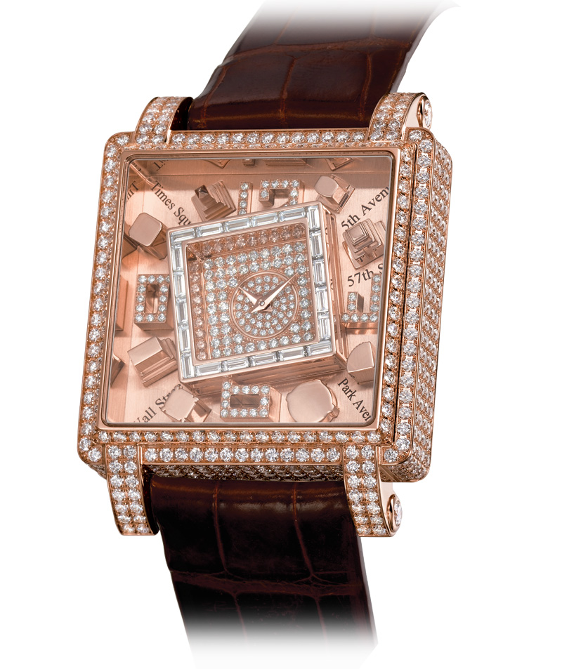 Jacob & Co. Manhattan Skyline Quartz Chronograph Watch