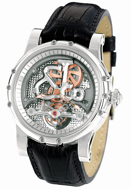 Jacob & Co. Napoleonic Legend 18k White Gold Chronograph Watch – Masterpiece Replica