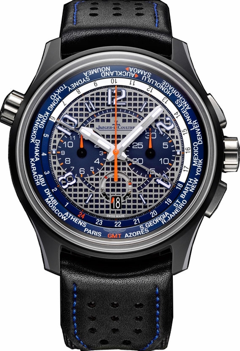 Jaeger LeCoultre AMVOX Q193J480 Chronograph Replica - Swiss Automatic - Jet Black Dial Watch