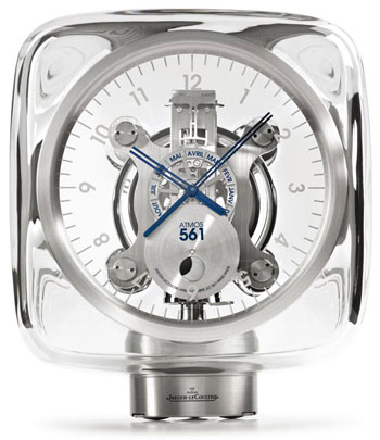 Jaeger LeCoultre Atmos Clone with Baccarat Crystal, Hand-wound, Timepiece for Gents