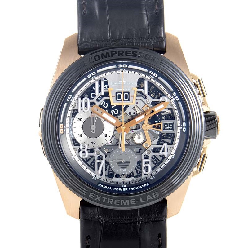 Jaeger LeCoultre Master Extreme Automatic Chronograph Dive Steel 100m Water Resistant Watch