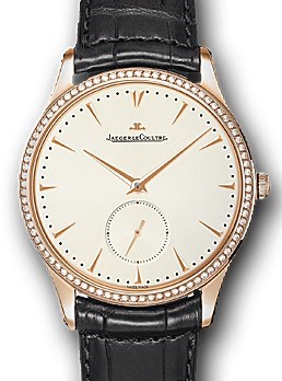 Jaeger LeCoultre Master Classic Q1352502 Mens Watch - Swiss Quartz Black Face Water-Resistant