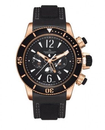 Jaeger LeCoultre Master Q1782470 Rose Gold Automatic Chronograph Watch