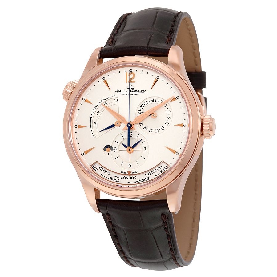 Jaeger LeCoultre Master Complication Silver Automatic Chronograph Watch