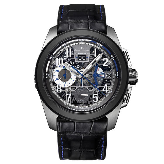 Jaeger LeCoultre Q203T541 Gentleman's Timepiece Automatic Black Chronograph Watch