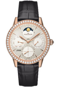 Jaeger LeCoultre Q3492420 Swiss Clone Automatic Black Chrome Case Diver Watch