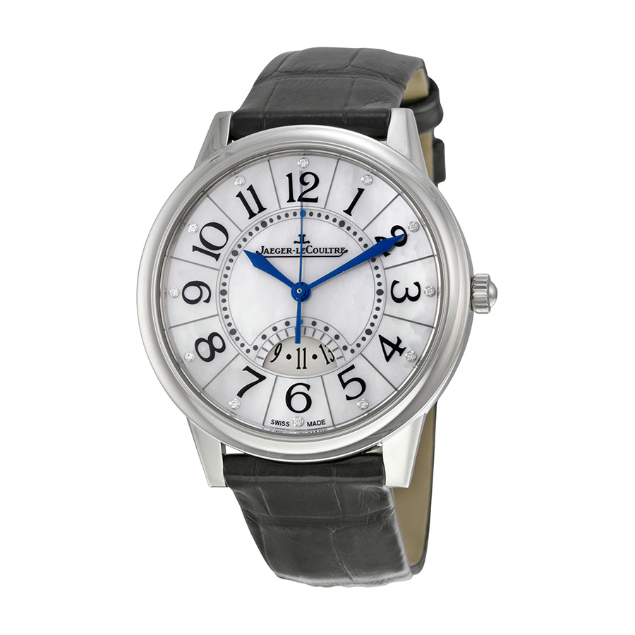 Jaeger LeCoultre Q3548490 Swiss Clone Automatic 38mm Rose Gold Case Jet Black Dial Watch
