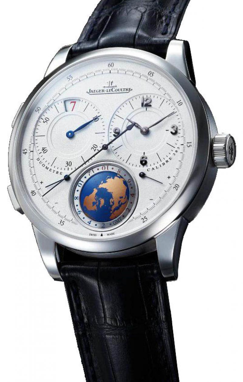Jaeger LeCoultre Master Ultra Thin Handwind Chronograph 18k Rose Gold Watch