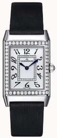 Jaeger LeCoultre Reverso 26mm Silver Guilloche Artisan Craft Watch