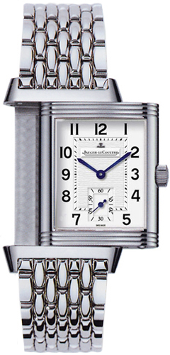 Jaeger LeCoultre Reverso Hand-Crafted Automatic Vintage Grey Dial Luxury Watch