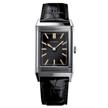 Jaeger LeCoultre Reverso 2788571 Imitation Mens Watch - 18K Rose Gold Automatic, Blue Face