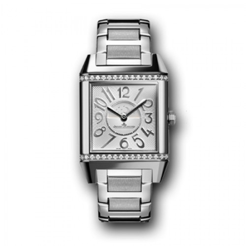 Jaeger LeCoultre Reverso Squadra Classic Q7058130 Steel Chronograph Watch