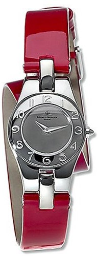 Baume et Mercier Linea 08066 Imitation Silver Mirror Watch - Sleek Automatic Timepiece