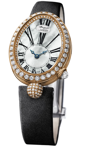 Breguet Reine de Naples 8928BR/51/844.DD0D 18kt Rose Gold Watch → 'Elegant Breguet Reine de Naples 8928BR Clone in 18K Rose Gold, Automatic Mechanical, Radiant Dial Watch