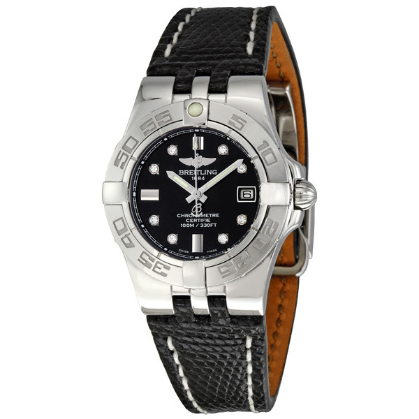 Breitling Galactic Clone Automatic Jet Black Dial 41mm Stainless Steel Watch