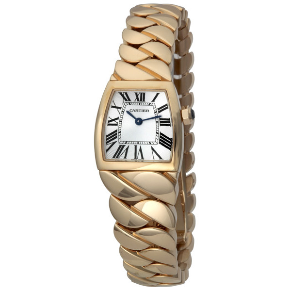 Cartier La Dona Elegance 18K Rose Gold Automatic Rose Dial Watch