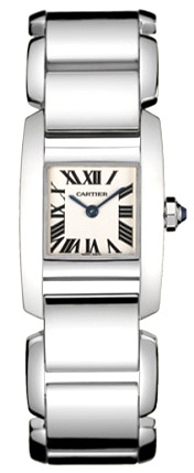 Cartier Tank W650059H Imitation Classic Round Face Gold-Plated Quartz Ladies Watch