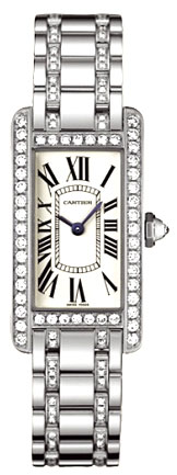 Cartier Tank WB7073MP Elegant Gold-Plated Ladies Watch