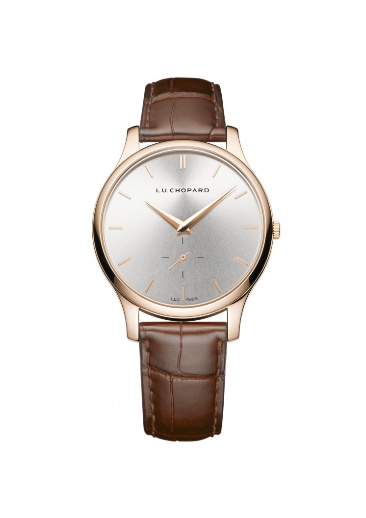 Chopard 161920-5002 Elegant Lady's Watch - Swiss Clone, Stainless Steel, White Mother-of-Pearl Dial