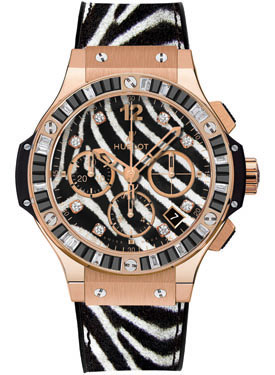 Hublot Big Bang Reps 341.PX.7518.VR.1975 Quartz Jet Black Face Watch