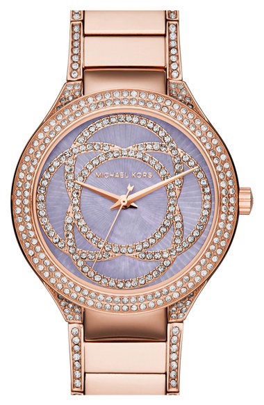Michael Kors Kerry MK3482 Rose Gold-Tone Stainless Steel Watch