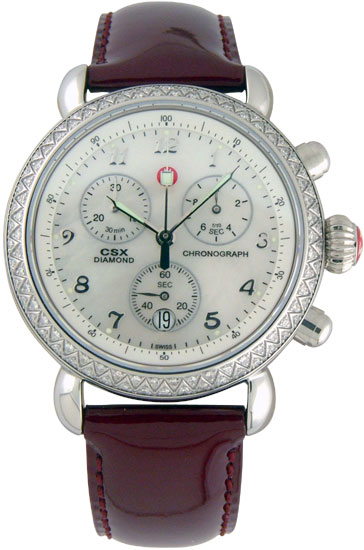 Imitation Michele MWW03C Timeless Elegance Stainless Steel Mother-of-Pearl Watch